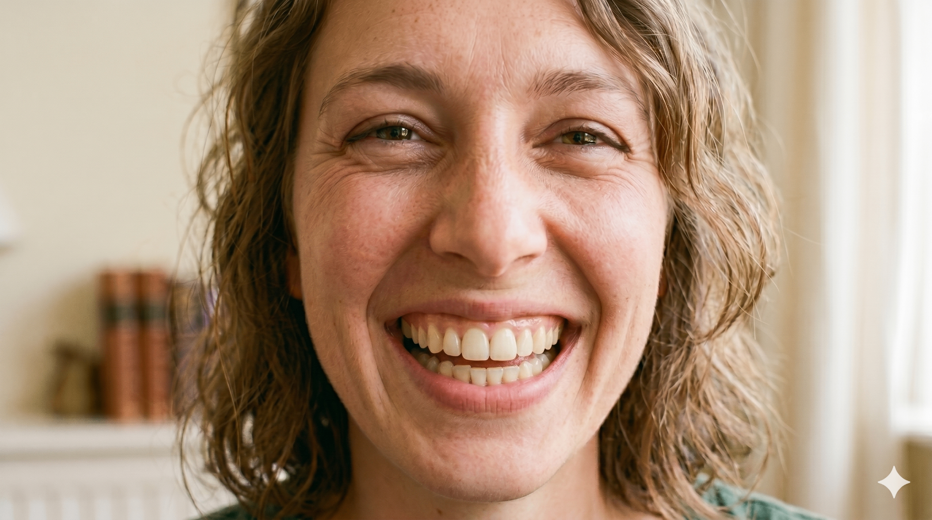 AI visualized smile